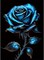 5D Blue Rose Diamond Painting Kit for Adults & Beginners – Full Drill Round DIY Flower Diamond Art, Paint by Diamond Dots Gem Craft for Home Wall Decor, 12x16 Inch